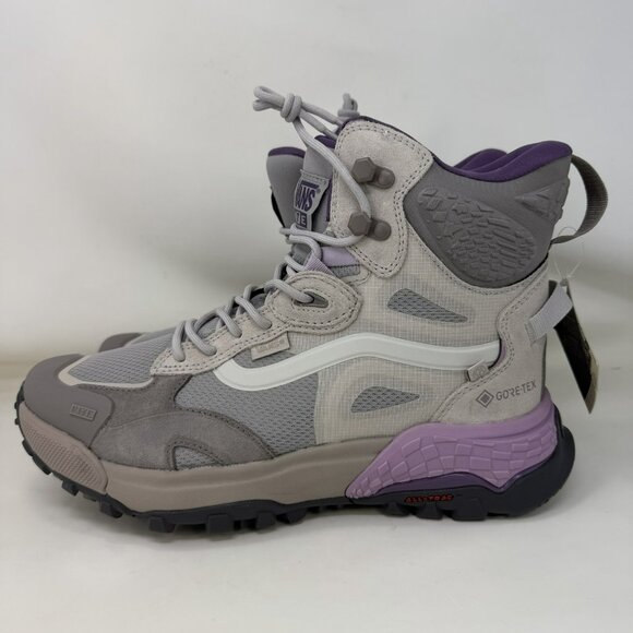 Vans MTE Crestline Gore-Tex Waterproof Boots Gray Purple Men's Size 9.5 - Picture 2 of 6